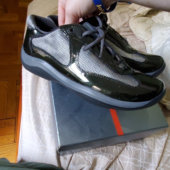 Clean Prada sneakers with box prada shoes - Picture 3 of 7